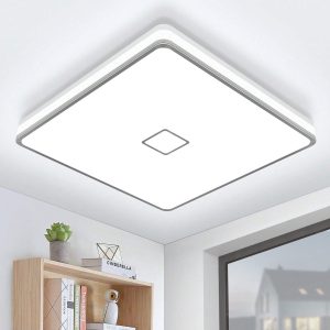 Minimalist Square LED Ceiling Light For Bedroom Lamparas De Techo Lighting Living Room Ceiling Lamp Indoor Decoration White